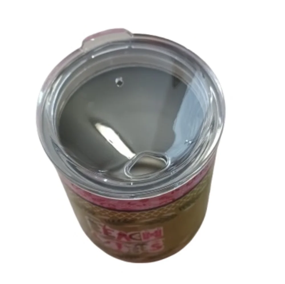 3/$15 MUGS SALE! Beach Vibes Pink Green 16 oz Stainless Steel Wine Tumbler